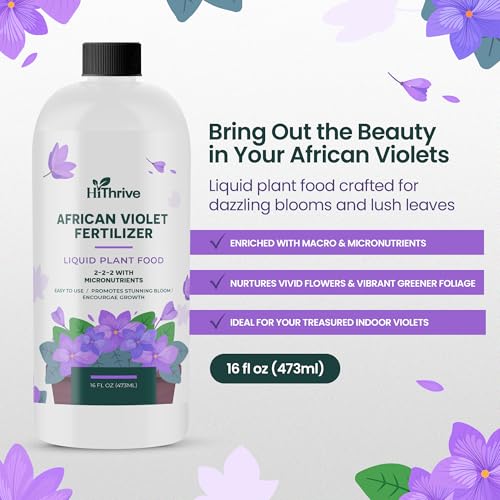 Fertilizante líquido 16oz para Violetas Africanas miniatura 2