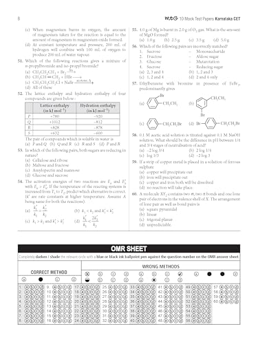 Image of MTG Karnataka CET 10 Mock Tests Papers For 2026 Exam with Detailed Solutions | KCET Model Test & Practice Papers Book - Physics, Chemistry & Mathematics (As Per Syllabus & Pattern)
