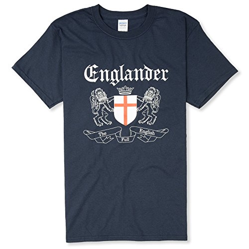 Senlak England T-Shirt - Englander XL Navy