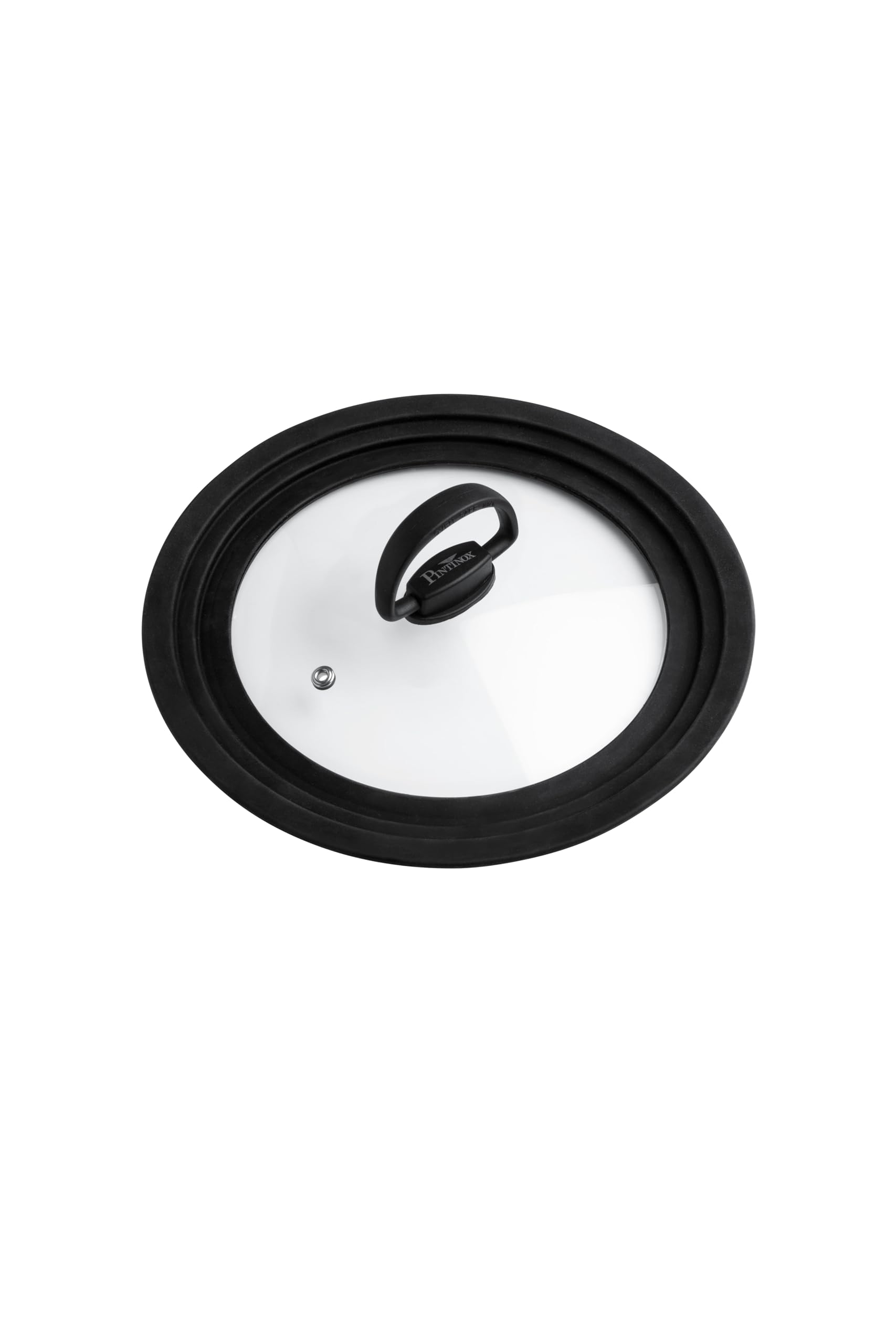 Coperchio Universale PINTINOX in Vetro con Anello in Silicone Adattabile in piu Diametri (CM 26-28-30)