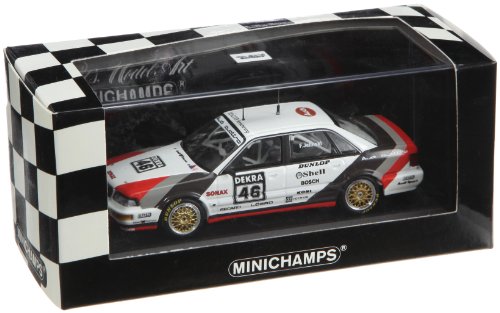 Minichamps 400901046 – Audi V8 Quattro, Squadra SMS Motor Sport, Scala: 1: 43