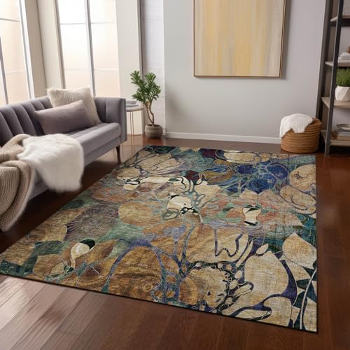 Tapete decorativo Addison Rugs Chantille 10' x 14' marrón miniatura 6