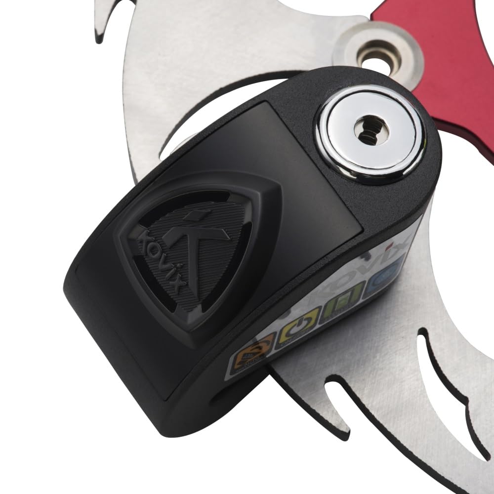 Kovix KD Series - BLOCCADISCO con Allarme 6MM KD6-BK