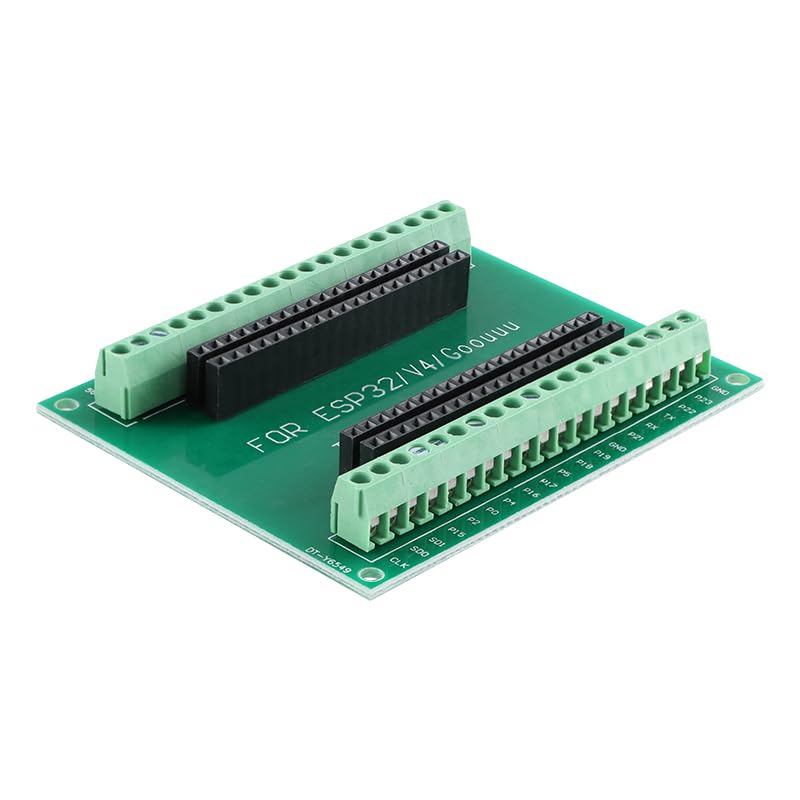 Image of 3Pcs ESP32 38Pin Expansion Board Module Green ESP32 Breakout Board ESP GPIO