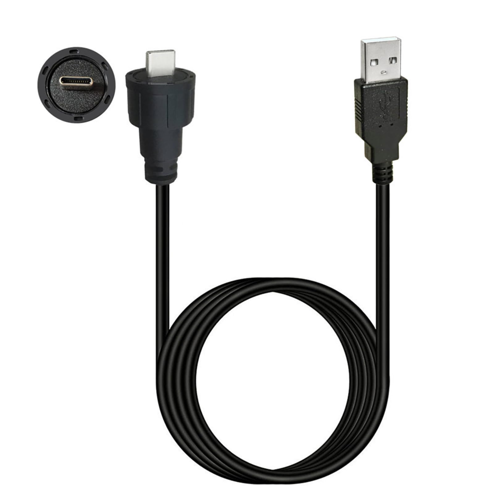 Amazon.co.jp: JINPIAOPIAO 防水 USB C - USB2.0/USB3.0ケーブル 急速