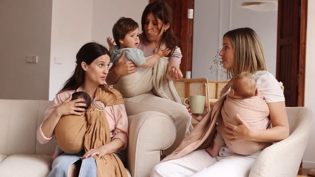 （数量限定）新品未使用　ボバリングスリング　パンパス（ベージュ） ボバリングスリング【パンパス】 抱っこ紐 スリング boba ring sling