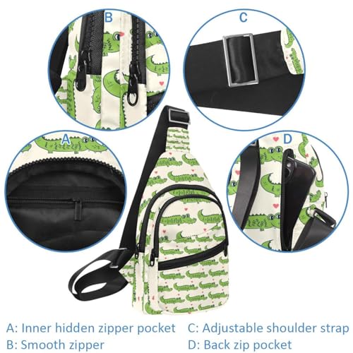 Bolsa cruzada para hombre: mochila de hombro impermeable e ideal para tu día a día urbano 4