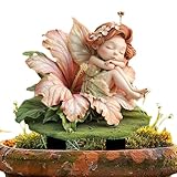 Vitsrisea Gartenminiaturen -, Feengarten-Erdungsstecker - 2D-Acryl-Mädchen...