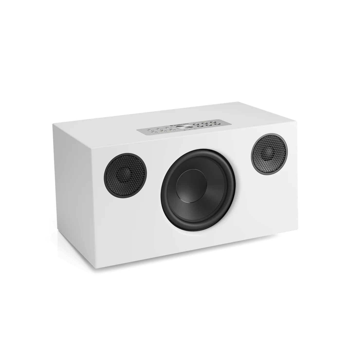 Audio Pro C10 MKII W Gris | Altavoz WiFi con AirPlay 2, Chromecast, Spotify Connect, audio multiroom y sonido rico de alta fidelidad en casa