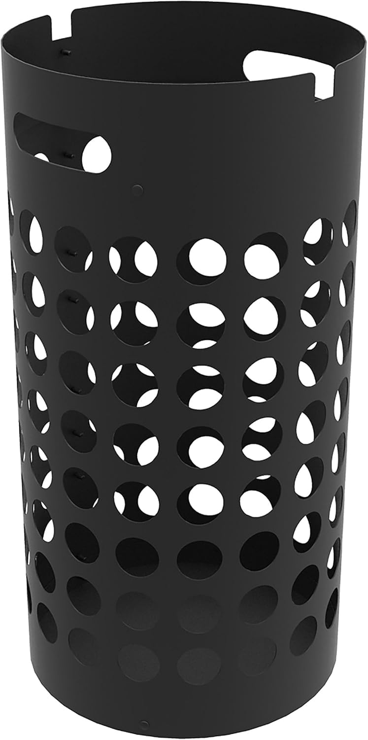 52115 Metal Designer lasting broom stand / mop stand for Indian home / office and commercial spaces / Modern stylish broom holder - Black-image-8