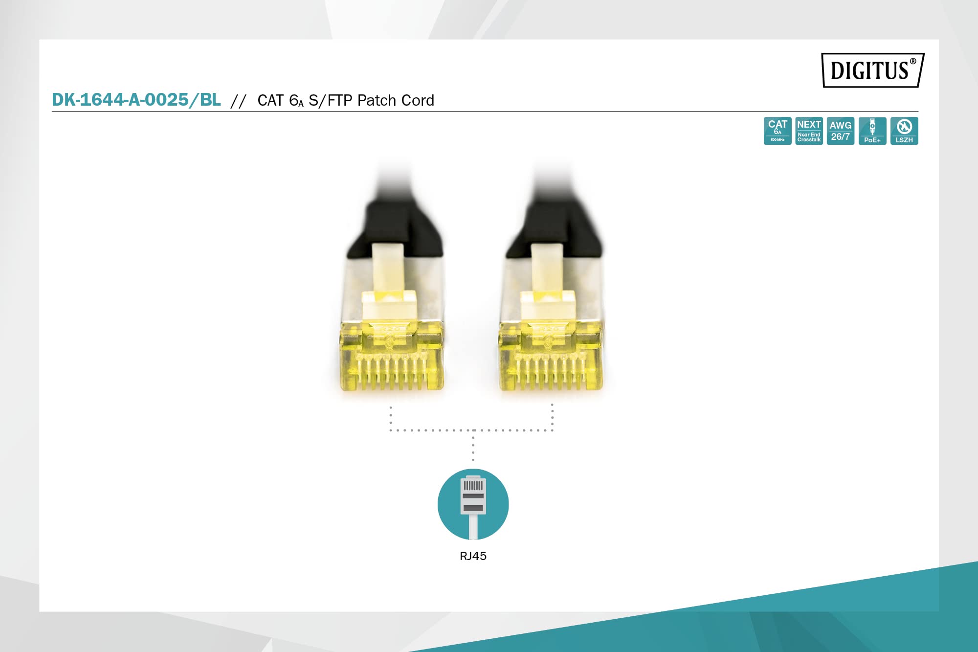 Digitus LAN Kabel Cat 6A – 0 – Bild 2