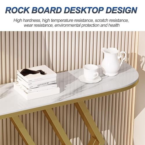 Mesa de sofá estrecha para optimizar el espacio y decorar pasillos modernos 6