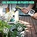 RAINPOINT WiFi Water Flow Meter with Wireless Gateway, Smart Water Meter for Garden Hose, Flow Meter GPM Water Usage RV Pool Filling, Outdoor Irrigation Watering, Fits for Any Hoses, Faucets, Nozzles