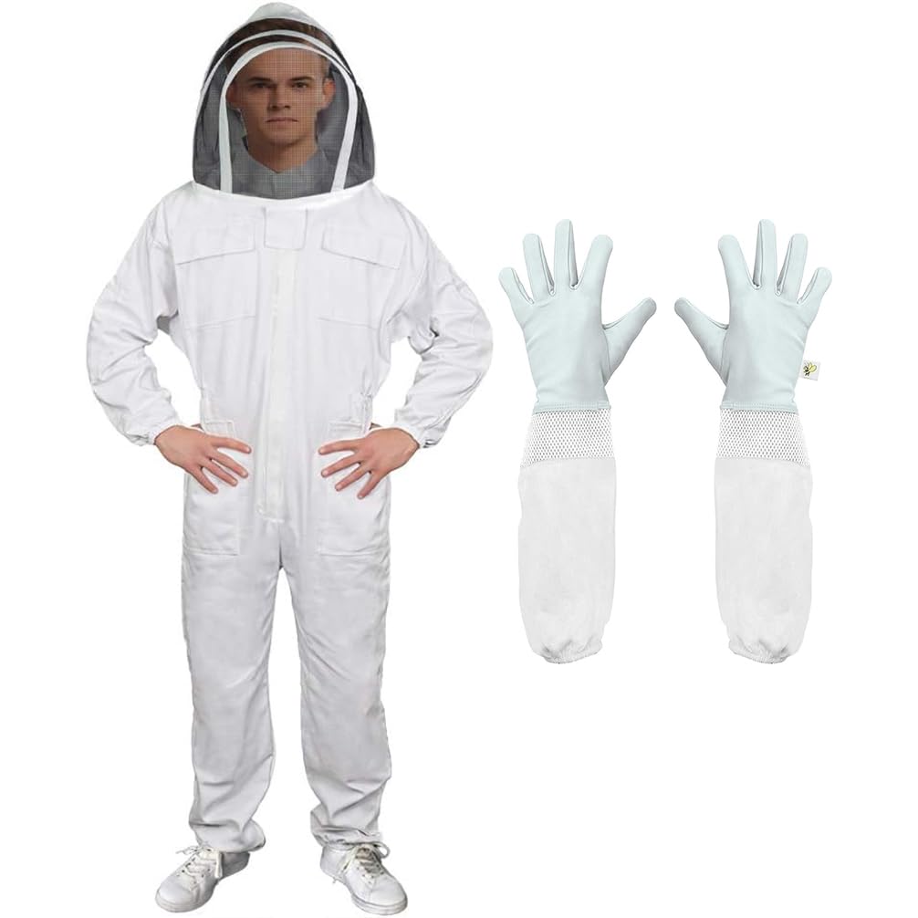 Amazon.com : Luwint Beekeeping Suit for Adult with Ventilated Hood