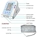 CONTEC Fully Automatic Wrist Upper Arm Blood Pressure Cuff Monitor Fits Adult arms Free Software