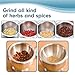 Comfecto 18/8 Stainless Steel Mortar and Pestle Spice Grinding Pill Crusher with Lid for Crushing Grinding Design with Anti Slip Base and Comfy Grip
