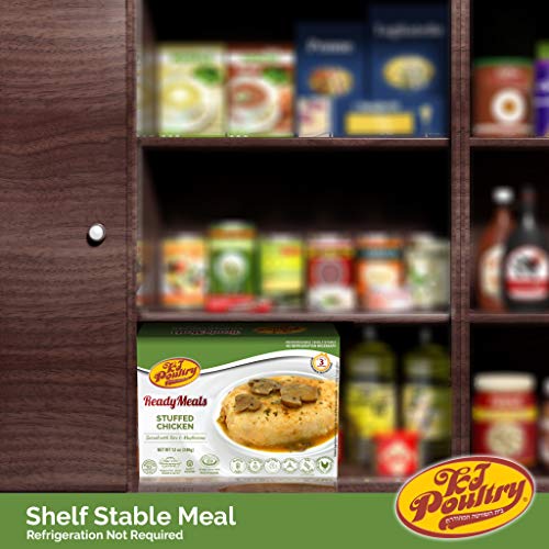 Kosher Mre Meat Meals Ready To Eat, Gluten Free Stuffed Chicken Breast Rice (1 Pack) Prepared Entree Fully Cooked, Shelf Stable Microwave Dinner – Travel, Military, Camping, Emergency Survival Food #TOP4