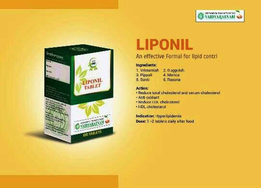 VOS Liponil Tablet Reduce Total Cholesterol