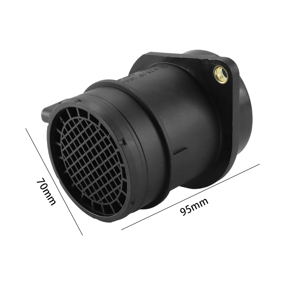 Alide Capteur de débitmètre d'air massique pour voiture, remplacement pour Hyundai Matrix 1.5 CRDi 04-10 Getz 1.5 CRDi 05-09, remplace 28164-2A401, 28164-2A500