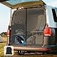 ZATOOTO Moskitonetz reißverschluss für VW T5 T6 Heckklappen, Fliegengitter Insektenschutz Sonnenschutz, HintertürTrennvorhang Moskitonetz mit Magnetismus, Kofferraum Schattennetz Camping Reise（Rear）