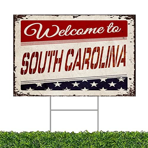 Welcome to United States Yard Sign - Includes H Stake