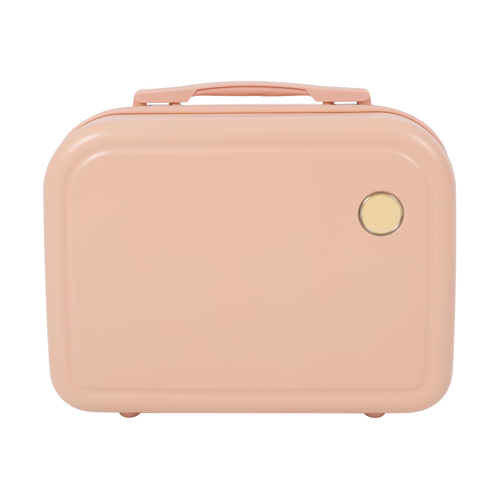 Zestaw walizek 2-częściowy, walizka z etui na kosmetyki, walizka na kółkach, bagaż podręczny 51 cm + walizka podróżna na 4 kółkach z twardą obudową, Rosa, Nowoczesny