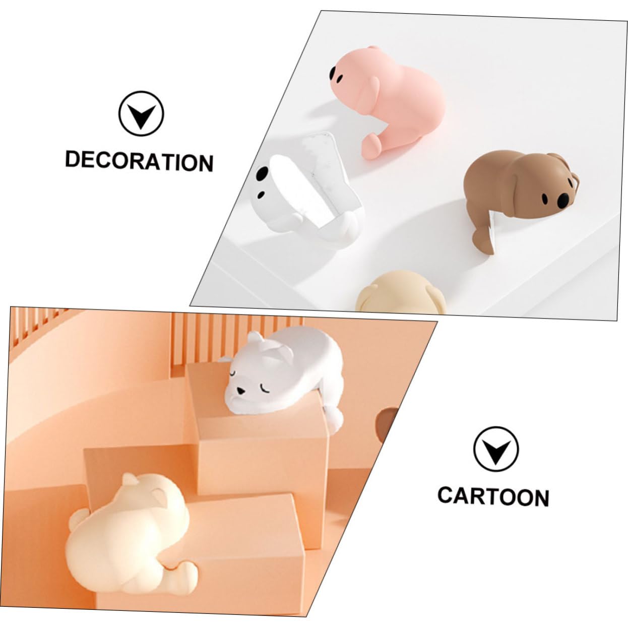 Kisangel 3 Series De Esquinas para Mesas Infantiles De Esquinas para Bebés De Esquinas para Mesas De Centro De Esquinas para 8 Piezas*3