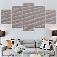 SIGNWIN 5 Panel Canvas Wall Art Abstract Colorful Decorative Elements Modern Artwork for Home Decorations Ready to Hang - 60