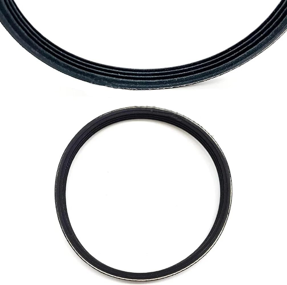 Cinghia Compressore D'aria 4PJ307 Poly-V PJ Gomma 4 Pezzi
