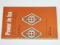 Power in Ica: the structural history of a Peruvian community B000RUZCY2 Book Cover