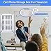 DOKERS Cell Phone Locker, Phone Storage Cabinet, Phones Storage Cabinet Pocket Storage Locker Box for Employees for Office Classroom(72 Bits)
