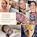 Jelly Mask for Facials - 12 Flavors Hydrating & Brightening Jelly Face Masks | Free Jade Roller & Spatula | Bulgarian Rose, Lavender, Hyaluronic Acid, 24K Gold face mask skin care |Vajacial Jelly Mask