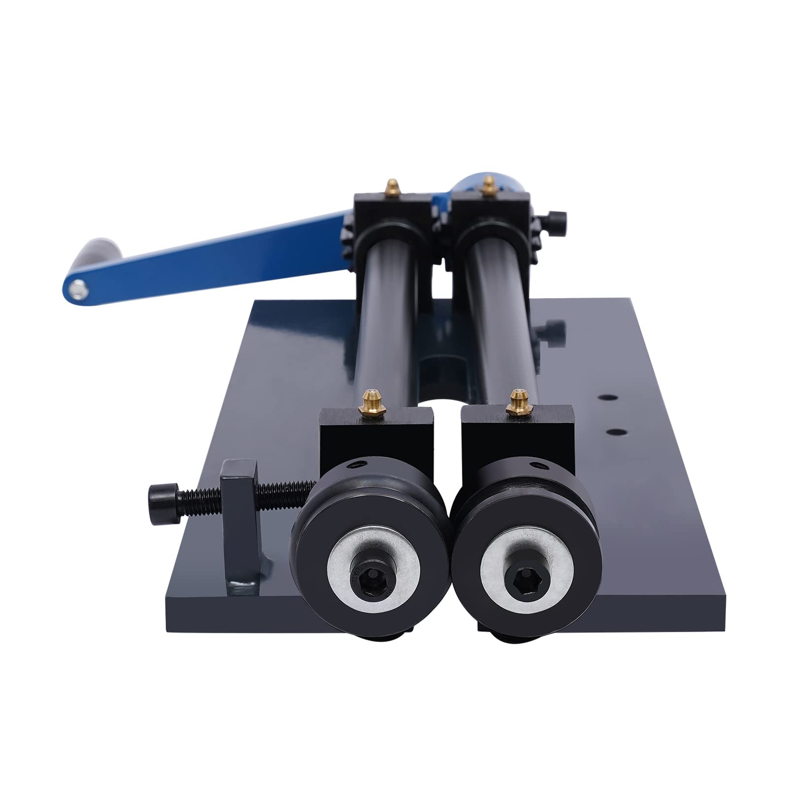 Sheet Metal Bead Roller Machine, 12 inch Gear Drive Bench, Manual Metal Bead Roller Bending Machine with 6 Dies Set for Metal Sheets