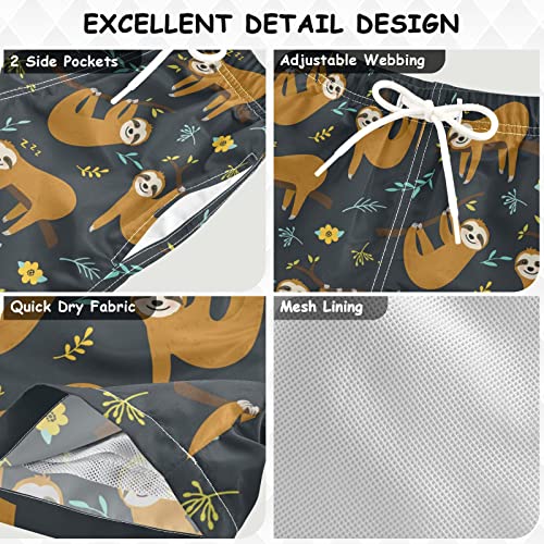 visesunny Boys Surfing Board Shorts Quick Dry Boys Swim Shorts Toddlers Swim Trunks Size from 2T to 14/163