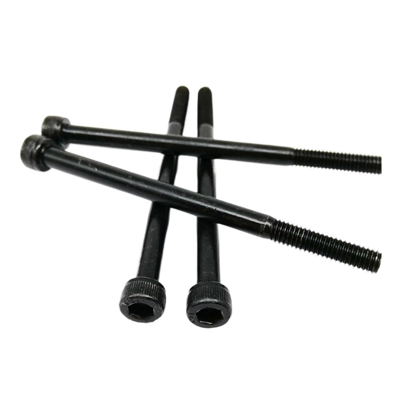 Mdingbao M3 M4 M5 M6 M8 koolstofstaal 12.9 kwaliteit inbussleutel bouten, binnenzeskant zeskantkop, inbussleutel schroeven, sterke slijtvastheid (maat: M5 x 10 mm 13 stuks