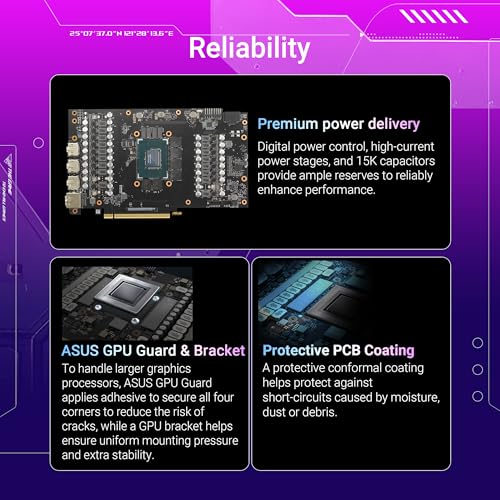 ROG Strix GeForce RTX™ 5070 OC Edition 12GB GDDR7 Scheda grafica (PCIe® 5.0, 12 GB GDDR7, HDMI®/DP 2.1, 3.2 slot, ventole Axial-tech, MaxContact Design, pad termico GPU a cambiamento di fase - Scheda video - Immagine 3