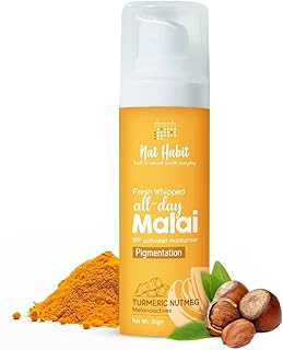 Nat Habit - Crema facial de cúrcuma Malai par...