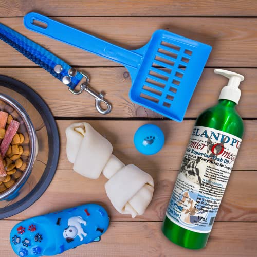 Premier Omega Fish Oil Supplement For Large Dog Breeds By Iceland Pure | Omega-3 Epa&Dha For Immunity, Heart Health & Shiny Coat | Ethyl Ester Distillation | Pump Bottle Bpa Free Brushed Aluminum 17Oz #TOP6