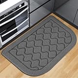 HOTBALZER 18×27 Inch Kitchen Rugs, Comfort Standing Kitchen Mats for Floor is Made of 100% Polypropy