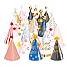 Simple polymer 24 Pcs Birthday Party Hats Birthday Paper Cone Hats with Pom Poms Lovely Party Hats