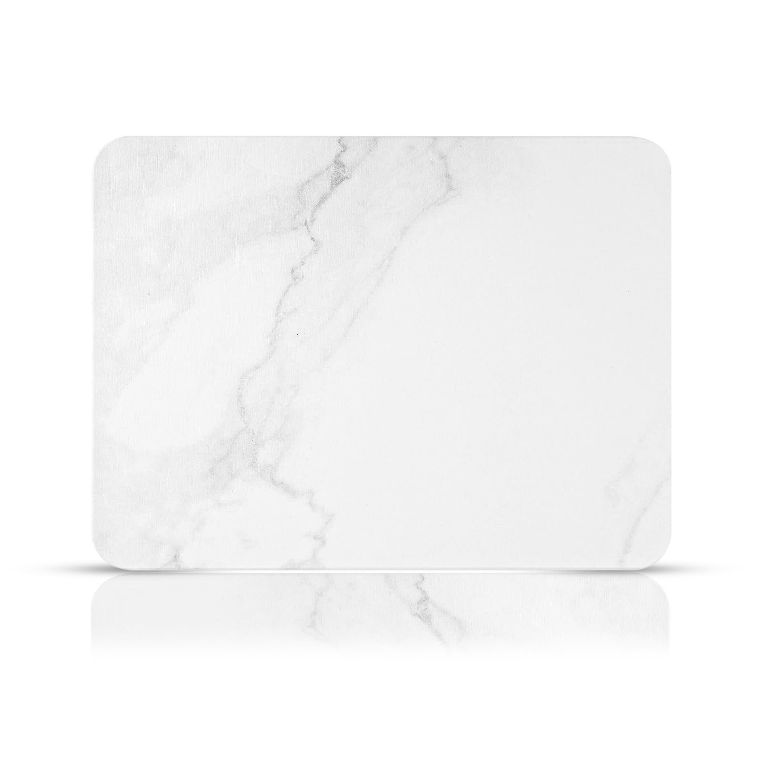 Droogmat in witte marmeren stijl, superabsorberende afdruipmat voor de gootsteen, sneldrogende afdruipmat, antislip afdruipmat voor aanrecht