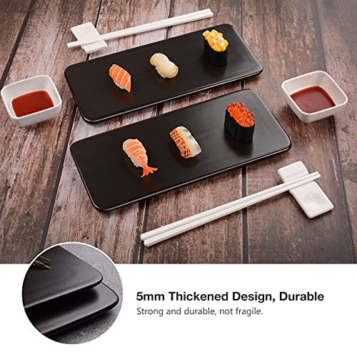 SKYSER Sushi Maker Kit, 12 Pieces Sushi Maker Set for Beginners, 8 Shapes Sushi Making Kit Complete, DIY Sushi Home Mat… - Image 7