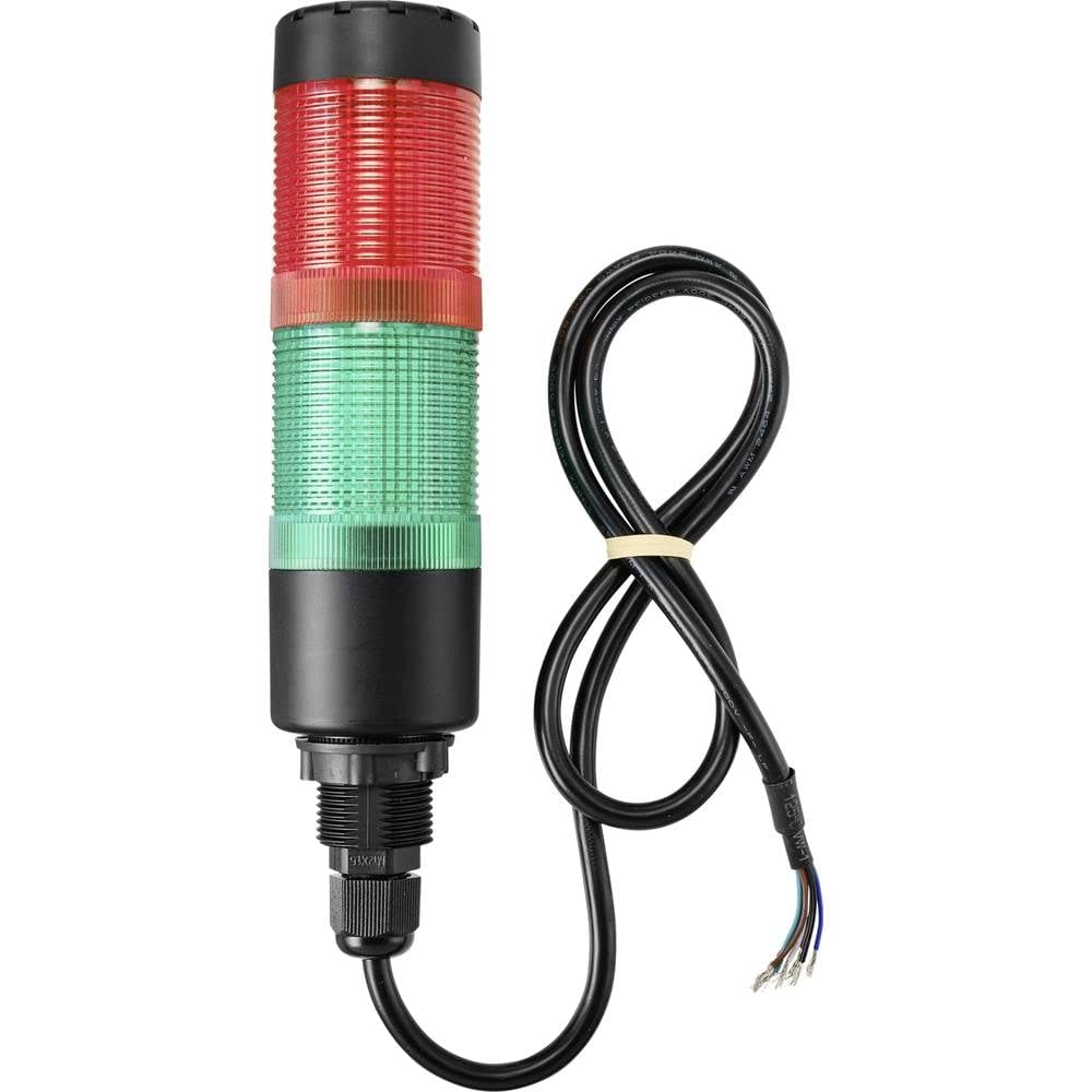 TRU COMPONENTS Colonne de signal TC-9539292 LED rouge, vert, 1 pièce.