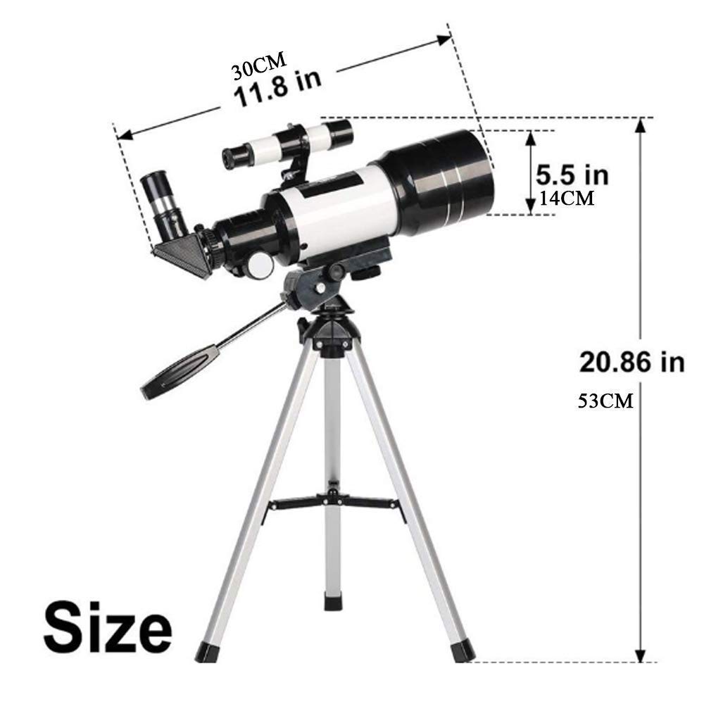 Teleskop dla dzieci i początkujących, profesjonalny teleskop astronomiczny do obserwacji gwiazd dla dorosłych przenośny teleskop astronomiczny dla początkujących! needed