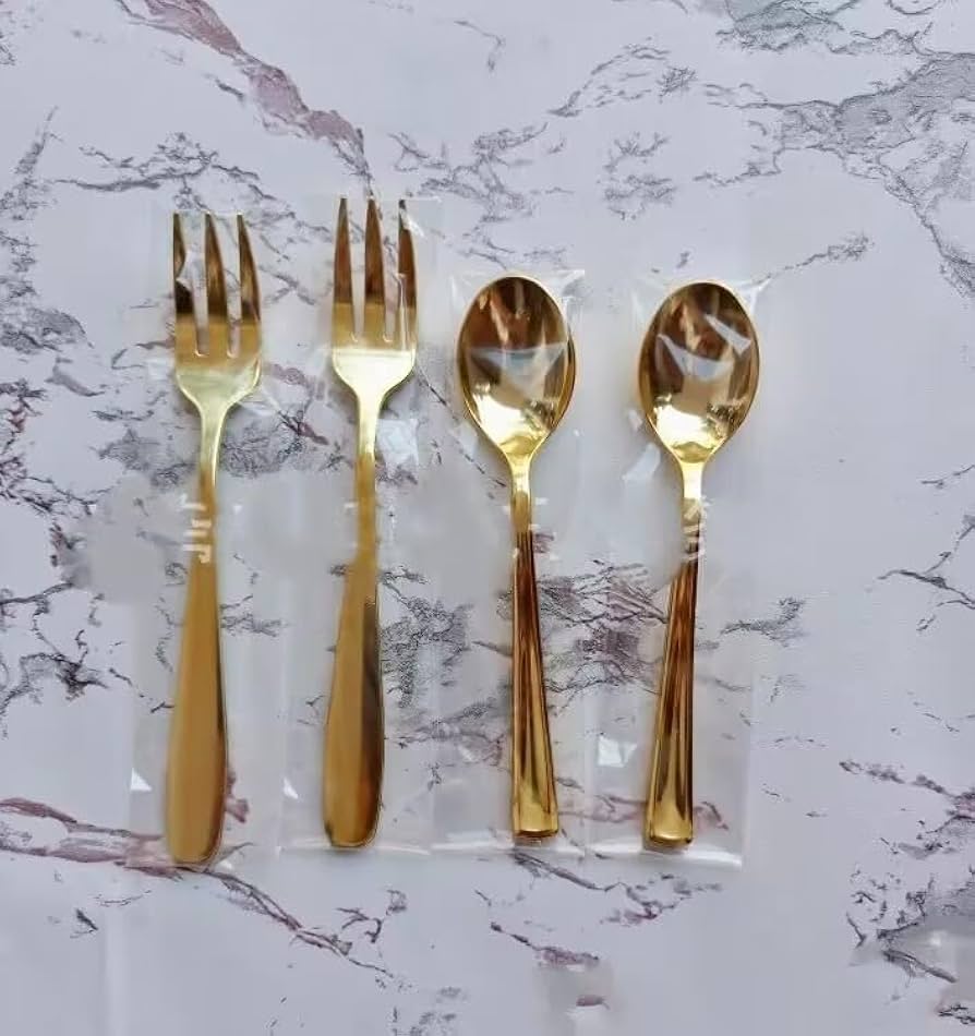 NARUMI ケーキフォーク スプーンセット 金銀8組 NARUMI ケーキフォーク