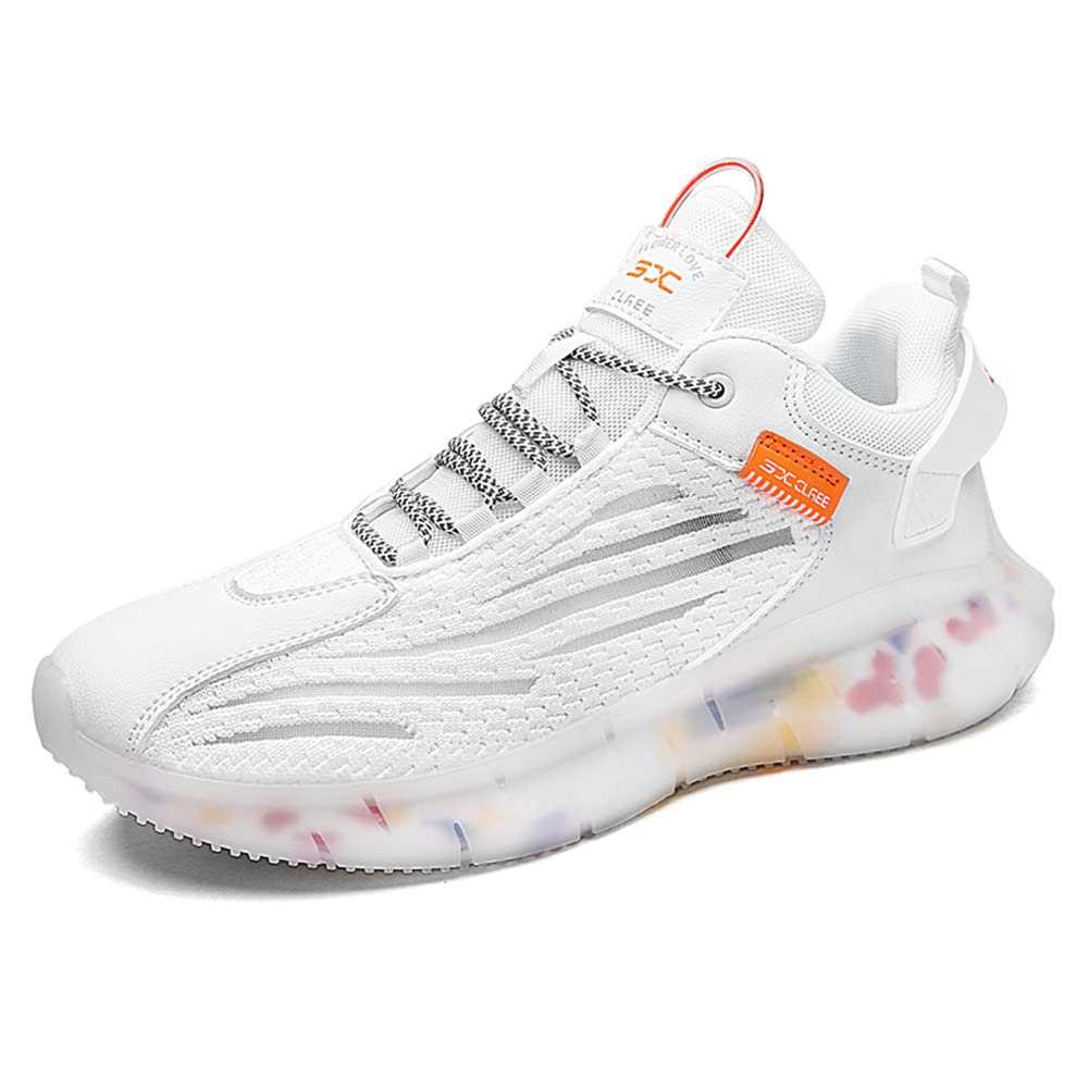 LIN&LEMen Trainers Casual Lightweight Running Sneakers Comfortable Breathable Gym Sports Shoes