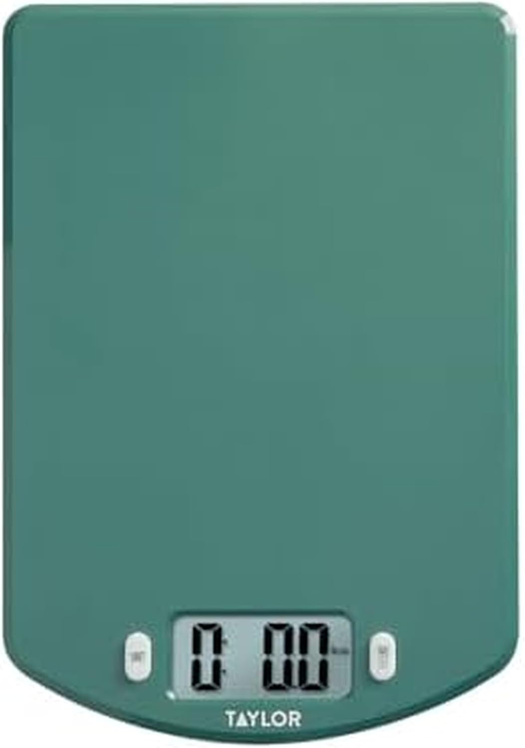 Taylor Digital Ocean Bound Plastic Kitchen Food Scale, 11 Pound Capacity, Teal