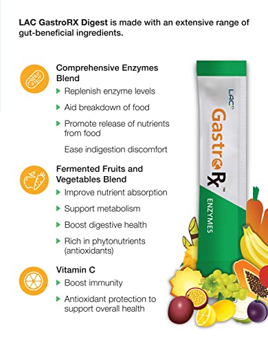 Lac Gastrorx Digest Enzymes (60 Sticks) #TOP5