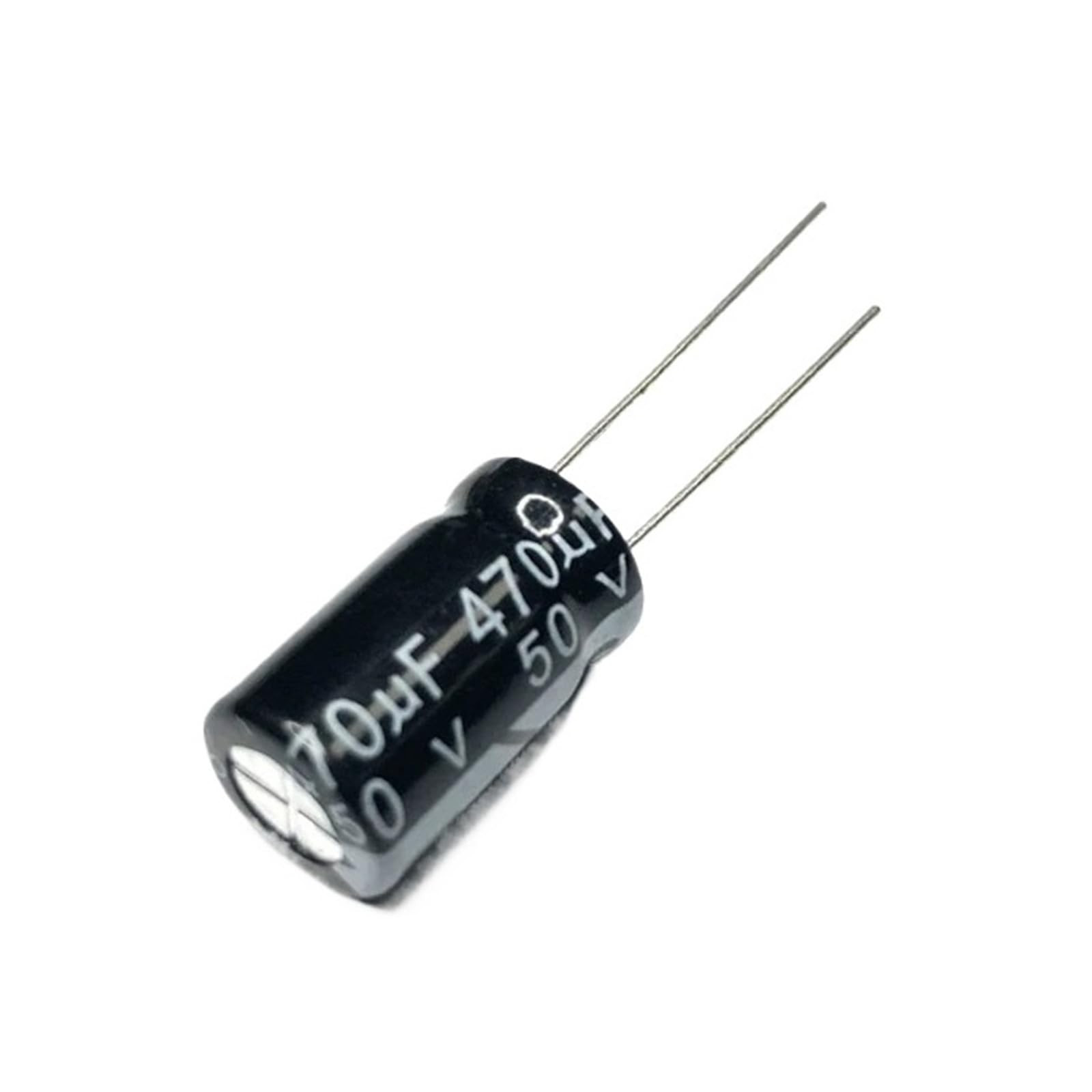 Condensateurs électrolytiques 50V 470uF 10x17 aluminium pour composant électronique radial