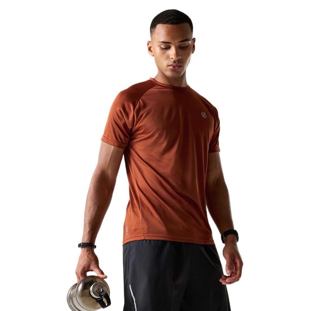 Dare 2B Men's Orange Accelerate Fitness T-Shirt Size: L
